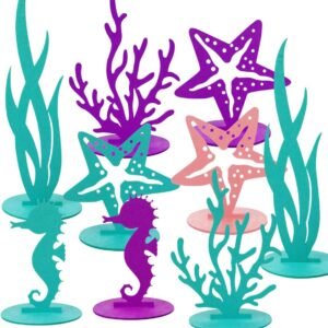Ocean Mermaid DIY Felt Table Centerpiece