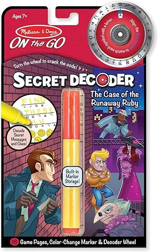 On the Go Secret Decoder Activity Book