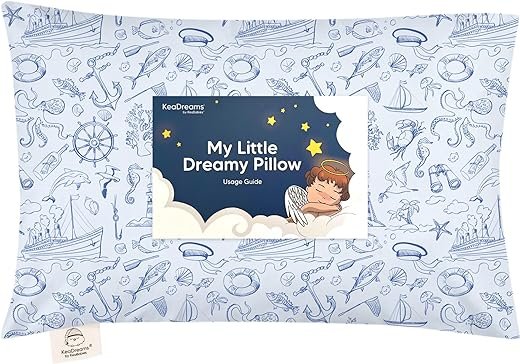 Organic Cotton Toddler Pillow with Pillowcase