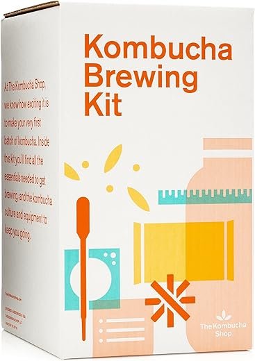 Organic Kombucha Starter Kit - Complete Brewing Set