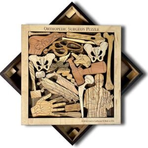 Orthopedic Surgeon Puzzle - Personalized Wood Gift