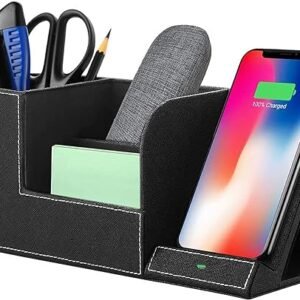 OUTXE Wireless Charger Desk Stand Organizer