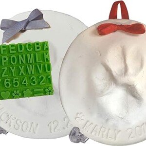Pawprint Keepsake Kit - Personalized Christmas Ornament