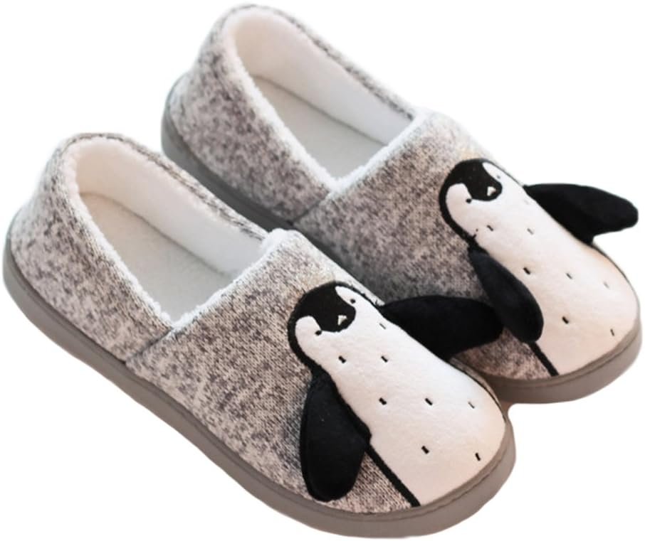 Penguin Fleece Home Slippers for Adults/Kids