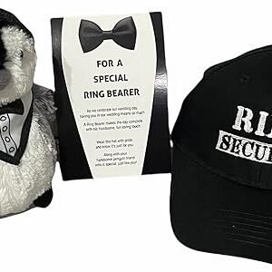 Penguin Ring Bearer Set with Gift Card