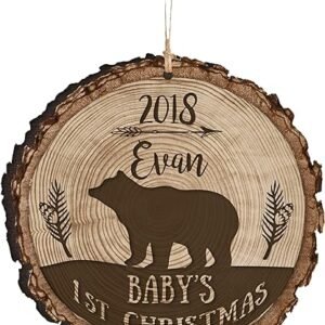 Personalized Baby's First Christmas Ornament