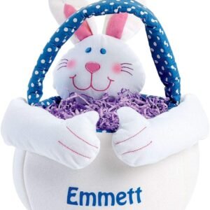Personalized Easter Bunny Basket Tote