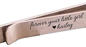 Personalized Engraved Tie Bar for Men