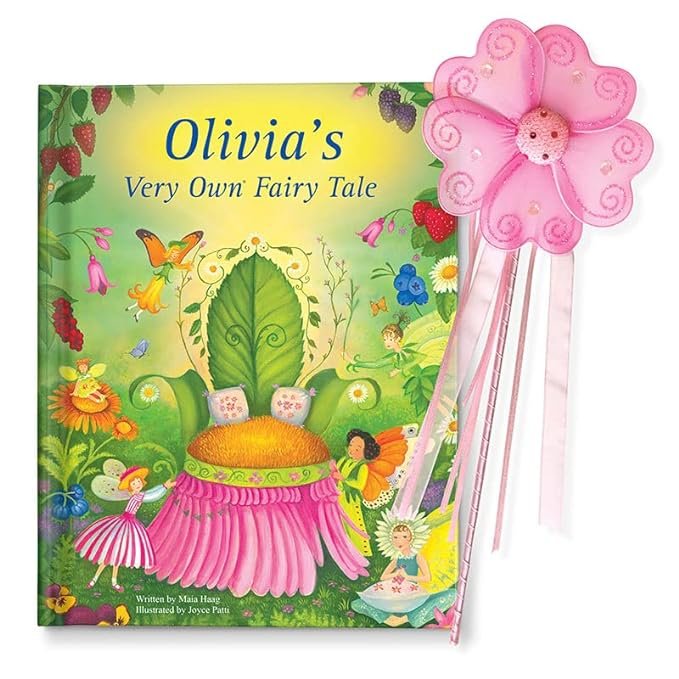 Personalized Fairytale with Wand - Children's Hardcover