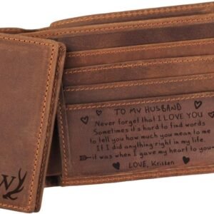 Personalized Photo Leather Wallet - Perfect Gifts