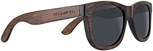 Polarized Wood Sunglasses with Case