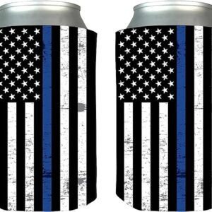Police Officer Gift Beer Cooler Sleeves