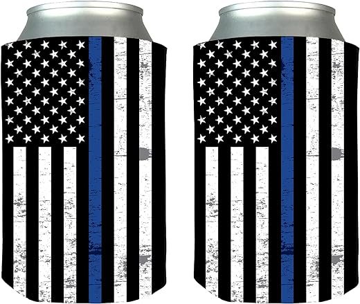 Police Officer Gift Beer Cooler Sleeves