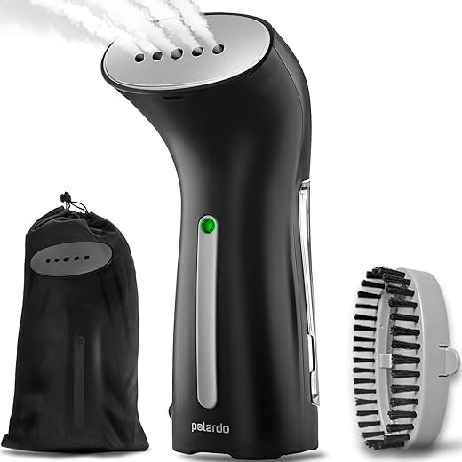Portable Clothes Steamer with Metal Steam Head