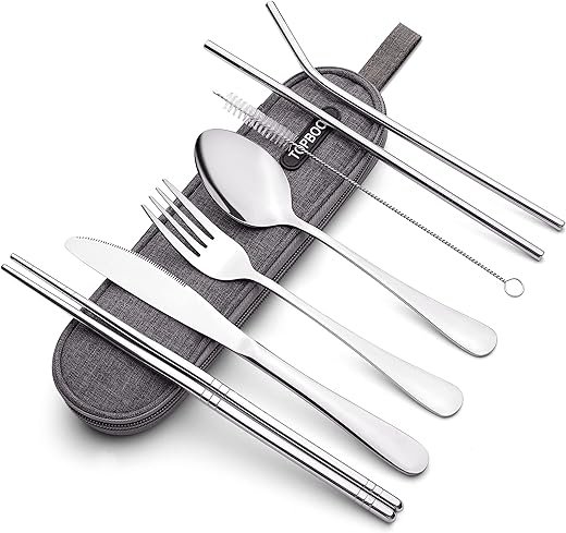 Portable Stainless Steel Travel Cutlery Set