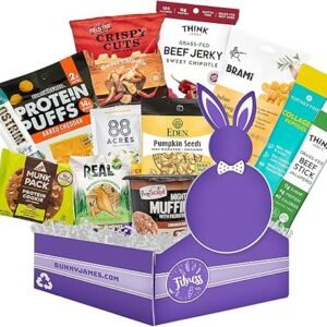 Protein Sampler Snack Box: Fit Gift for Men and Women