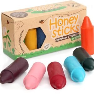 Pure Beeswax Crayons - Non-Toxic and Handmade