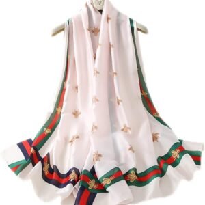 Qyx Women's Silk Designer Scarf