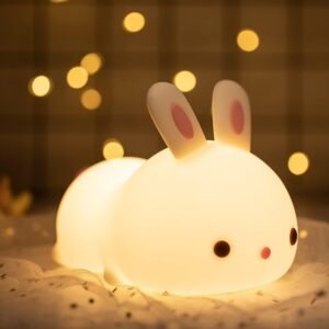 Rechargeable Bunny Night Light Lamp