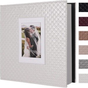 RECUTMS DIY Photo Album - White