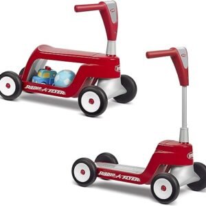 Red Toddler Scooter, Ages 1-4
