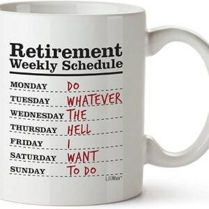 Retirement Coffee Mug Gift. Funny & Unique