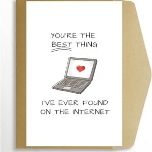 Romantic Funny Anniversary Card for Him