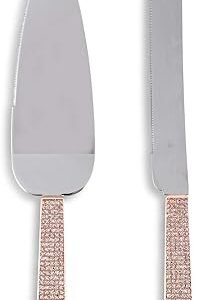 Rose Gold Diamond Glitter Cake Set