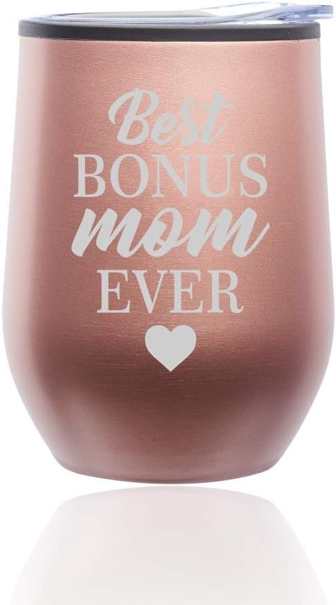 Rose Gold Travel Mug - Best Bonus Mom