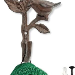 Rustic Bird Wall Hook/Hanger - Vintage Decorative Gift Idea
