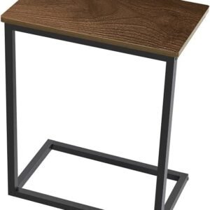 Rustic Brown Sofa Side Table