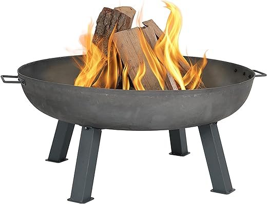 Rustic Outdoor Fire Pit Bowl