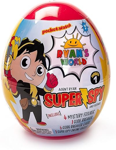 Ryan's World Super Spy Egg