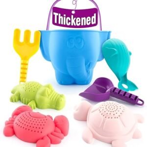 Sand Toys for Toddlers 1-3 - Beach Bucket Set