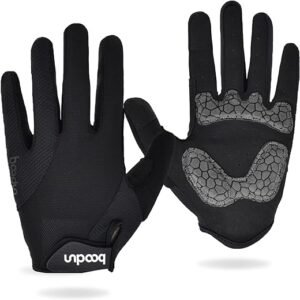 Shock-Absorbing Full Finger Cycling Gloves