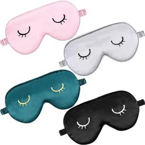 Silk Sleep Eye Masks - Cute and Adjustable
