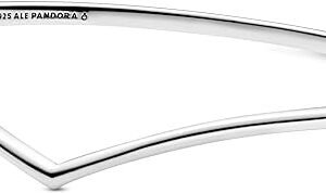 Silver Wishbone Bangle