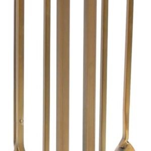Sinclair Fireplace Tool Set - Burnished Brass