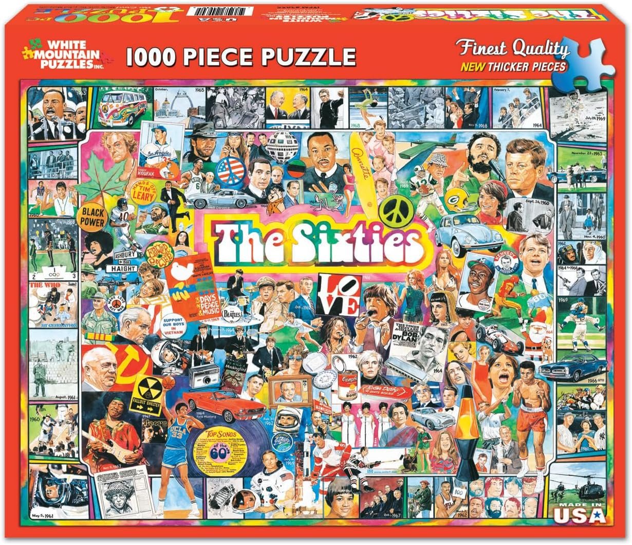Sixties Puzzle - 1000 Pieces