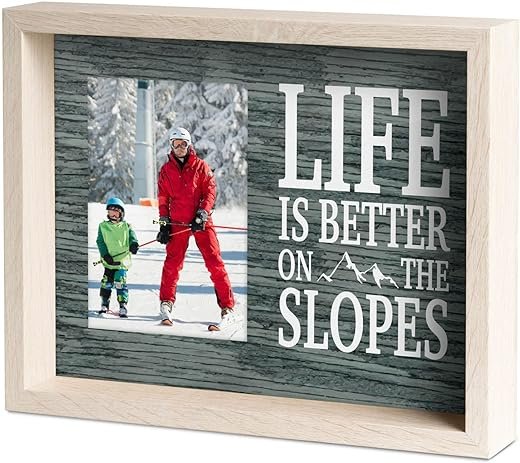 Skiing & Snowboarding Photo Frame