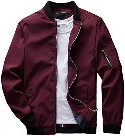 Slim Fit Lightweight Softshell Flight Bomber Jacket