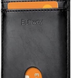 Slim Wallet with RFID Blocking