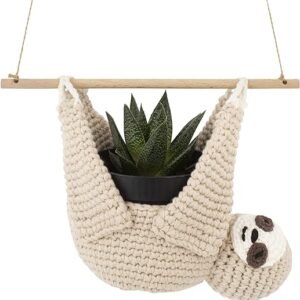 Sloth Hanging Planters for Indoor/Outdoor Plants