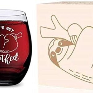 Sloth Stemless Wine Glass: Unbreakable, Dishwasher-Safe
