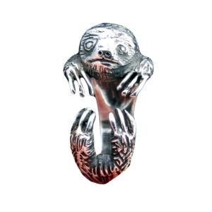 Sloth Wrap Ring - Sterling Silver