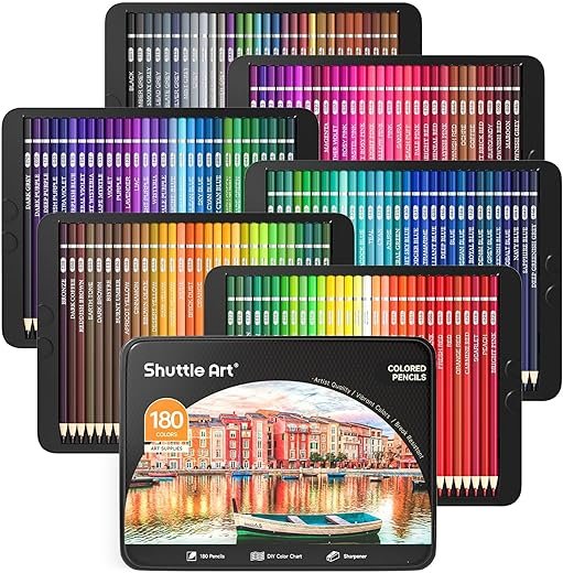 Soft Core Colored Pencils Set