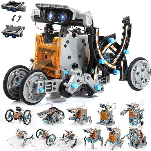 Solar Robot Kit: STEM Science Toy