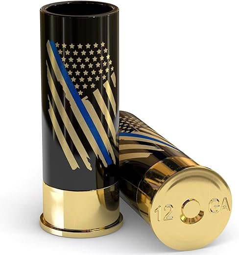 Southern Brass 12 Gauge Shot Glasses Set