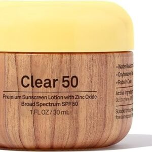 SPF 50 Clear Face Sunscreen