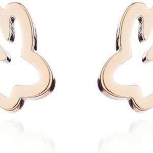 Stainless Steel Rabbit Stud Earrings
